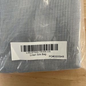 Lunya linen silk bag